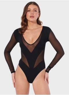 اشتري Long-Sleeved  Bodysuit في الامارات