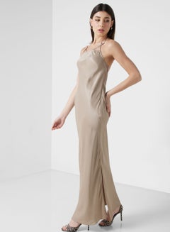 Buy Strap Sequin Detail Dress in Saudi Arabia