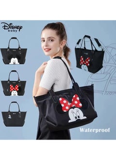 Buy Disney Mickey Mouse Baby Diaper Tote Bag Maternity Mommy Bags Baby Stroller Bag With Hook Waterproof Multifunctional Storage Bag in Egypt