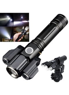 Buy Rechargeable Electric Torch Ultra Bright Handheld Travel Flashlight in UAE