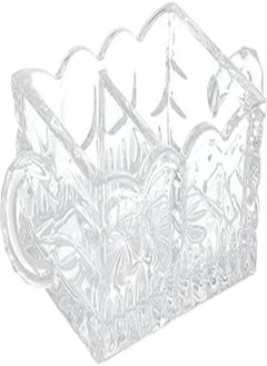 Buy Bohemia crystal serving tray - clear in Egypt