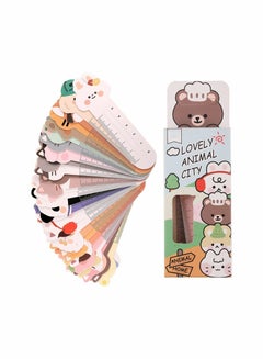 Buy 30 Pcs Bookmarks for Children, Cute Animal Paper Bookmarks with Ruler for Children Kids Boys Girls, Book Maker for Student in UAE