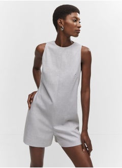 اشتري Mock Neck Playsuit في الامارات