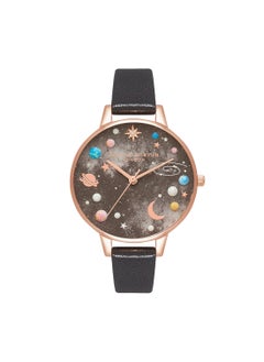 Buy Women's Analog Round Shape Leather Wrist Watch OB16GD83 - 34 Mm in UAE