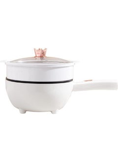 Buy 3L Electric Hot Pot with Steamer and Temperature Control,Non-Stick Electric Cooker in UAE