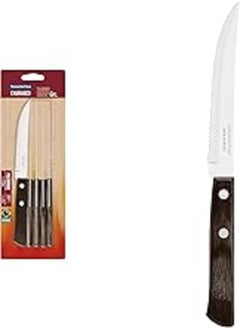 Buy Toramontexi-na poly wood steak knife 6pc dark 21198/915 in Egypt