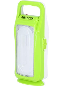 Buy Krypton KNE5052 Rechargeable Led Emergency Light, GREEN in Saudi Arabia