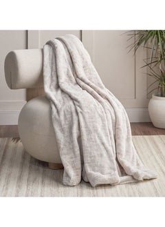 Buy Lydia Luxe Faux Fur Blanket - 150x200 cm in Saudi Arabia