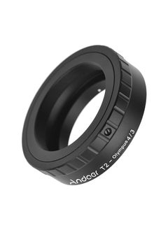 اشتري Andoer Metal Lens Mount Adapter Ring T/T2 Mount Lens Adapter Replacement في السعودية