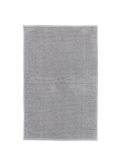 Buy Bath Mat Grey White Mélange 50X80 Cm in Saudi Arabia