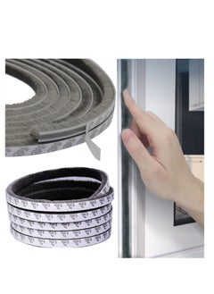 Buy Weather Stripping Door Seal Self Adhesive Brush Strip for Windows and Doors Felt Window Insulation Sealing Weatherstrip 10M in Saudi Arabia