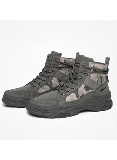 Buy Men's High Top Trendy Casual Martin Boots in UAE