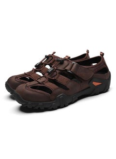 Buy Plus Size Casual Summer Breathable Shoes Men's Mountaineering Sandals Outdoor Beach Casual Sports Hiking Shoes in Saudi Arabia