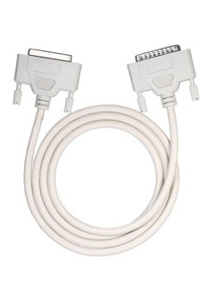 Buy 25-Pin Male To Female Printer Extending Cable White in UAE