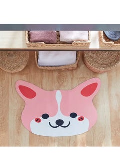 Buy Playland Cat Face Absorbent Bath Mat - 40x60 cm in Saudi Arabia