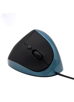 اشتري New 6D Ergonomic Vertical Wrist Guard Optoelectronic Notebook Wired Vertical Mouse في الامارات