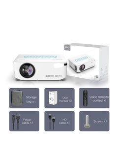 Buy Projector 4K 1080P 8K video Projector Wifi Video LED Home Theatre Cinema in UAE