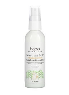 اشتري Sensitive Baby Diaper Rash Cream Spray Fragrance Free 3 fl oz 89 ml في الامارات