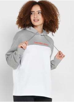 Buy Colorblock Logo Hoodie in UAE