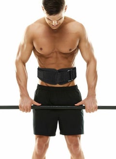 اشتري Strength Weightlifting Belt, Weight Belt for Workout on Fitness Equipment, Weight Lifting Back Support Workout belt for Lifting, Fitness, Cross Training and Powerlifting في الامارات