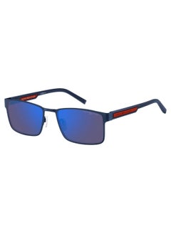 Buy Men's UV Protection Rectangular Shape  Sunglasses TH 2087/S BLUE 40 - Lens Size: 39.6 Mm - Mtt Blue M in UAE