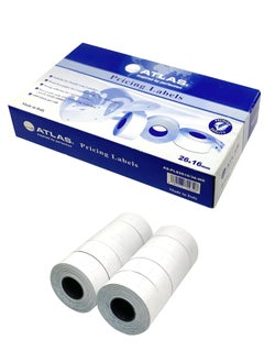 Buy 36-Piece Two Line Price and Date Roll White in UAE