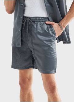 Buy Printed Drawstring Shorts in Saudi Arabia