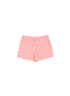 Buy Girls Satin Checkered Shorts (Kids) in Egypt