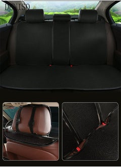 اشتري Auto Breathable Luxury Breathable Rear Bench Car Seat Cover Fit Four Seasons Back Seat Protector Universal Rear of Car Seat Cushions Universal Fit for 95% Cars SUV Pickup Vans في السعودية