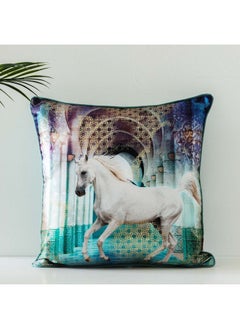 Buy Horse Filled Cushion 45X45 Cm in UAE