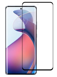 Buy Screen Protector Curved Edge Full Screen Tempered Glass Film For Motorola Moto S30 Pro / Edge 30 Fusion in Saudi Arabia
