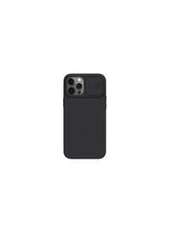 Buy NILLKIN CAMSHIELD SILKY IPHONE 12/12 PRO SILICONE CASE - BLACK in Egypt