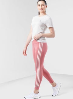 Buy adidas Women's Optime Training Icons 7/8 Leggings Grey in KSA -SSS