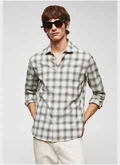 Buy Checked Regular Fit Shirt in UAE