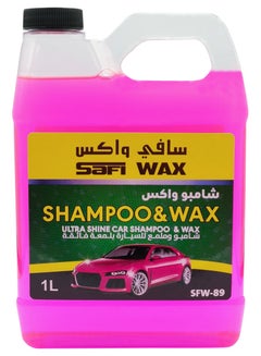 اشتري شامبو واكس شامبو واكس الترا شاين لغسيل السيارات 1 لتر زوزو في السعودية