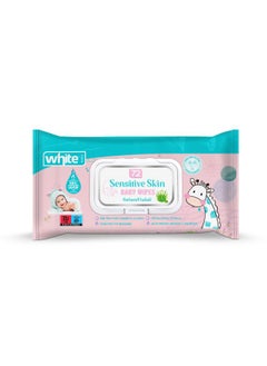 Buy 72- Piece Baby Wipes For Sensitive Skin in Egypt