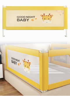 Buy Baby Bed Rail Guard for Toddlers, Adjustable Baby Bed Protection Barrier for Twin, Full, Queen Bunk Size Bed, Swing Down Bed Rail, One Side in Saudi Arabia