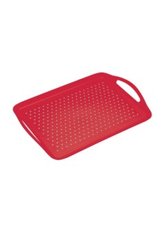 Buy Red Anti Slip Serving Tray in UAE