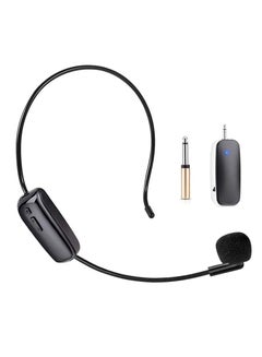 Buy Wireless Microphone Headset, UHF Wireless Mic Headset and Handheld 2 in 1, 165 ft Range for Voice Amplifier, Stage Speakers  Teacher Tour Guides Fitness Instructor in UAE