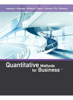 اشتري Quantitative Methods For Business By Anderson, David (University of Cincinnati) - Sweeney, Dennis (University of Cincinnati) - Williams, Hardcover في الامارات