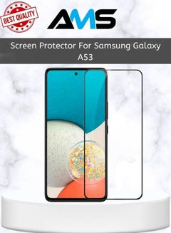 اشتري شاشة حماية مصنوعه من الزجاج المقوى لهاتف Samsung Galaxy A53 في السعودية