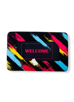 Buy Rectangle Non-Slip Doormat multicolor 45 * 70 cm in Saudi Arabia