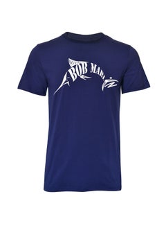 اشتري Bob Marlin Premium TShirt One Love for Fishing BM Blue في الامارات