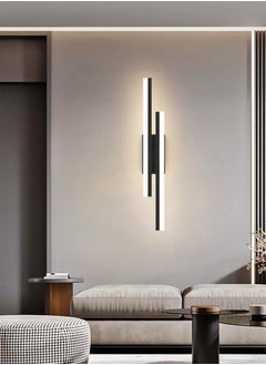 Buy Modern Creative Lighting Linear Wall Lighting Fixtures Long Strip Metal Wall Lamp LED Living Room Wall Lights Bedroom Wall Sconces for Bathroom in UAE