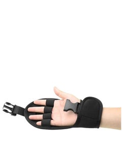 Buy Black Rehabilitation Gloves with Stroke Hand Splint, Suitable for the Elderly Fist Stroke Hemiplegic Hand Training, One-hand Grip Exercise for the Left and Right Hands. in Saudi Arabia