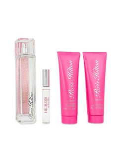 Buy Paris Hilton Heiress Women Set Edp 100Ml + 10Ml Spray + 90Ml Bl + 90Ml Sg in UAE