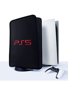 Buy PS5 Gaming Console Dust Cover Dust Proof Cover for pS5 Game Console Protector Anti-Scratch Washable Cover Sleeve for Nylon PS5 Accessories Digital Edition & Disc Edition (Black) in Saudi Arabia