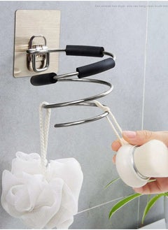 اشتري Stainless Steel Wall Mounted Hair Dryer Brush Holder 9.5 x 7.5 Centimetre في الامارات