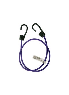 Buy Ultra Weather-Resistant Bungee Cord With Hooks Purple And Black 48 Inch 06095 in Saudi Arabia