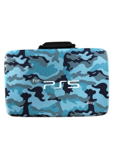 Buy PS5 Carrying Case Travel Storage Bag Compatible with Playstation 5 BLUE ARMY in UAE